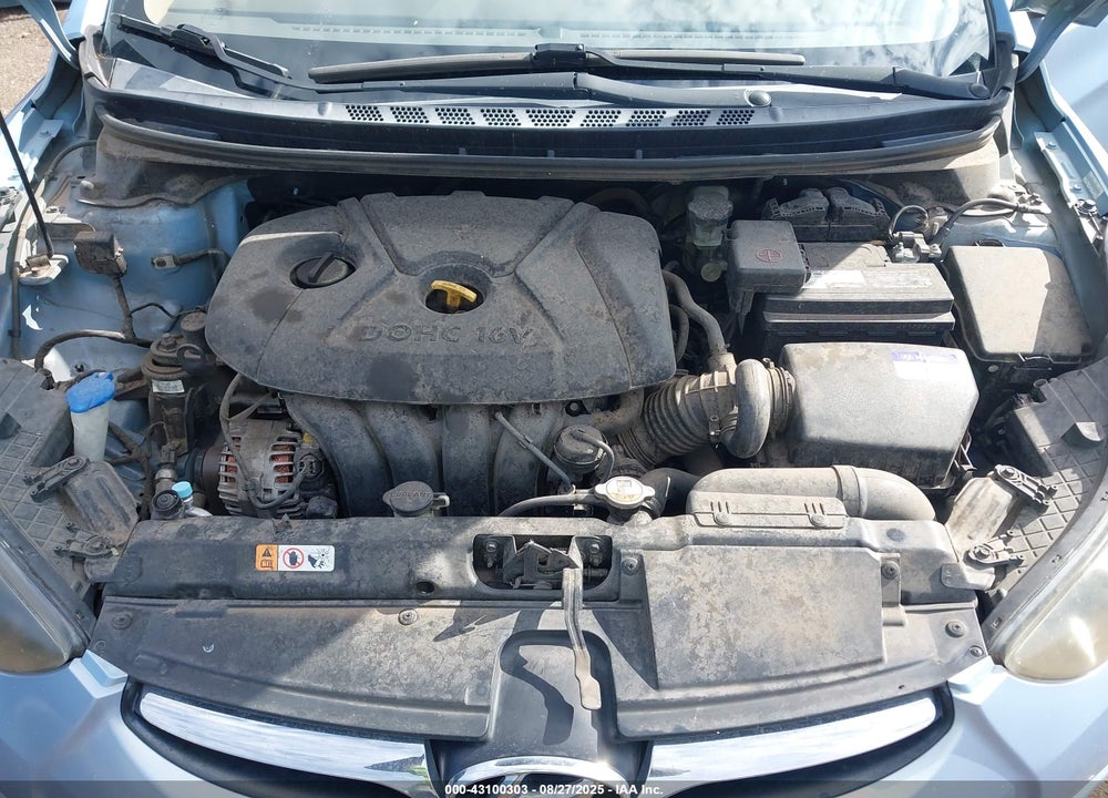 2013 HYUNDAI ELANTRA VIN: KMHDH4AE0DU708822