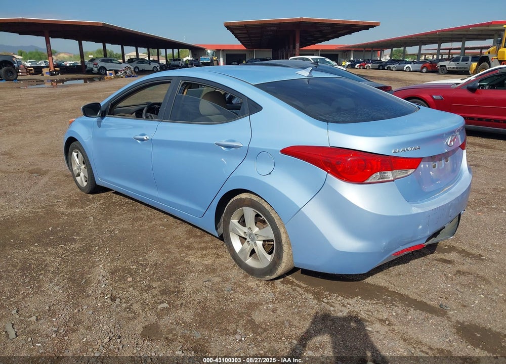 2013 HYUNDAI ELANTRA VIN: KMHDH4AE0DU708822