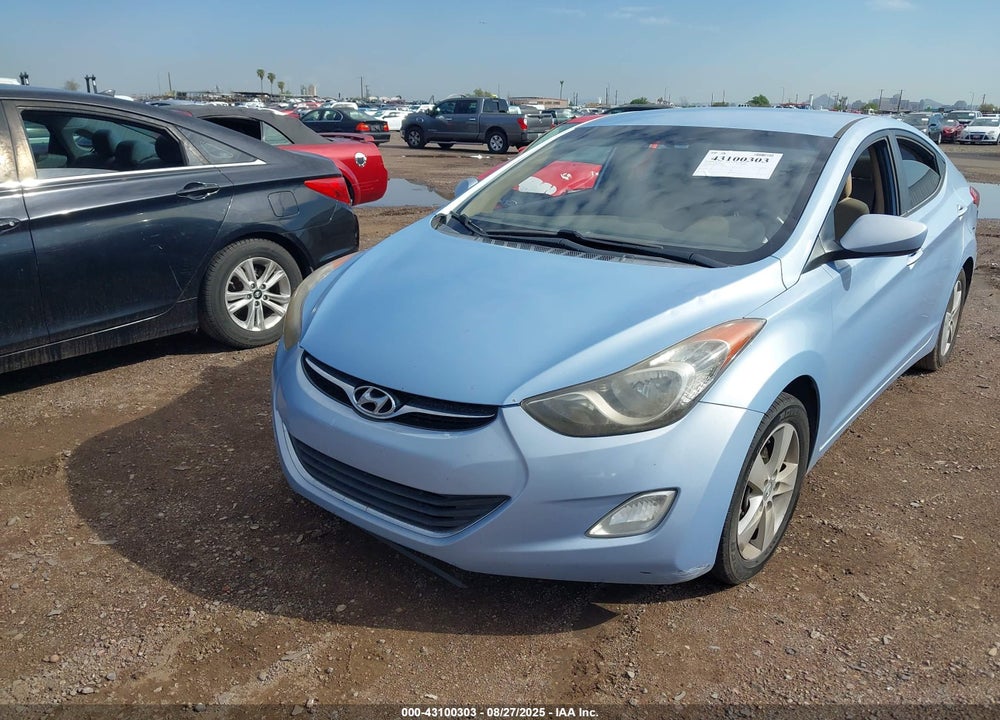 2013 HYUNDAI ELANTRA VIN: KMHDH4AE0DU708822
