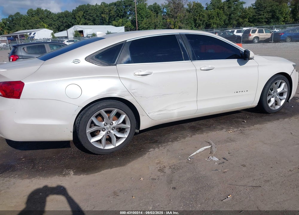 2014 CHEVROLET IMPALA VIN: 1G1125S39EU103865