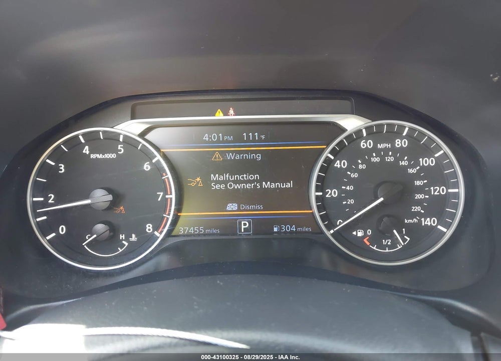 2021 NISSAN ALTIMA VIN: 1N4BL4DV0MN304652