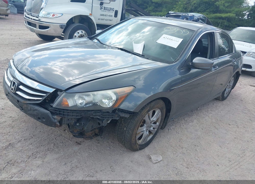 2012 HONDA ACCORD VIN: 1HGCP2F62CA061365
