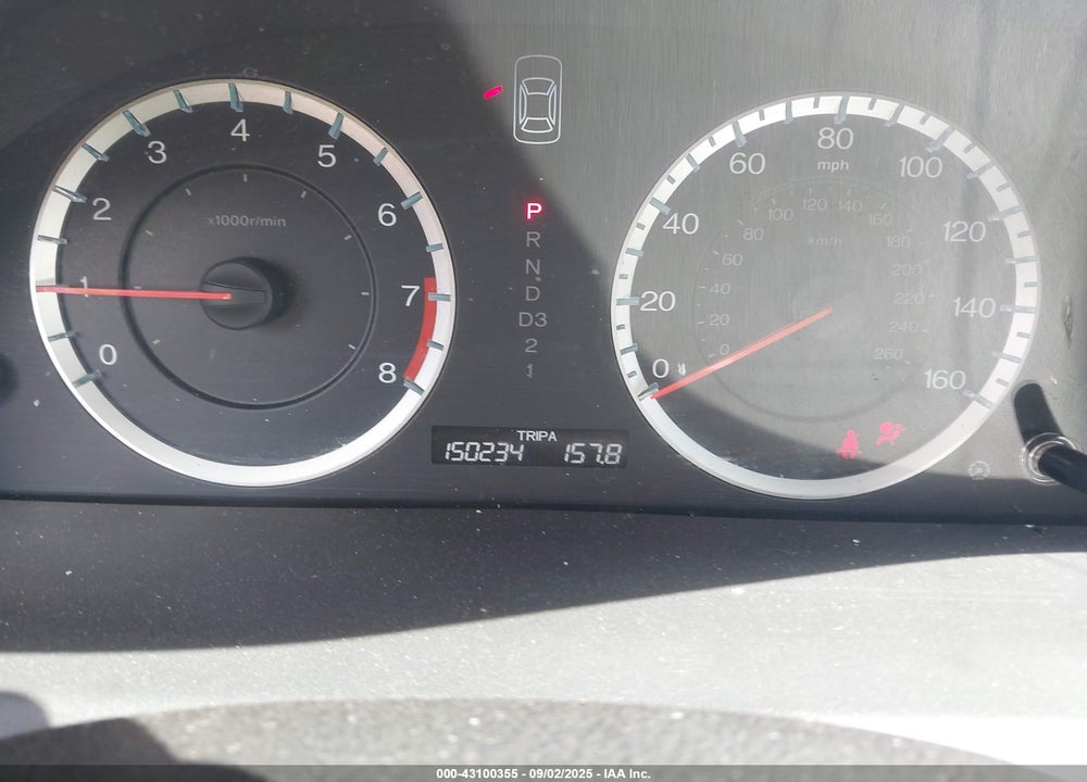 2012 HONDA ACCORD VIN: 1HGCP2F62CA061365