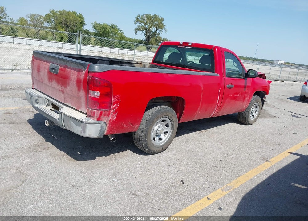 2010 CHEVROLET SILVERADO 1500 VIN: 1GCPCPEA1AZ272084