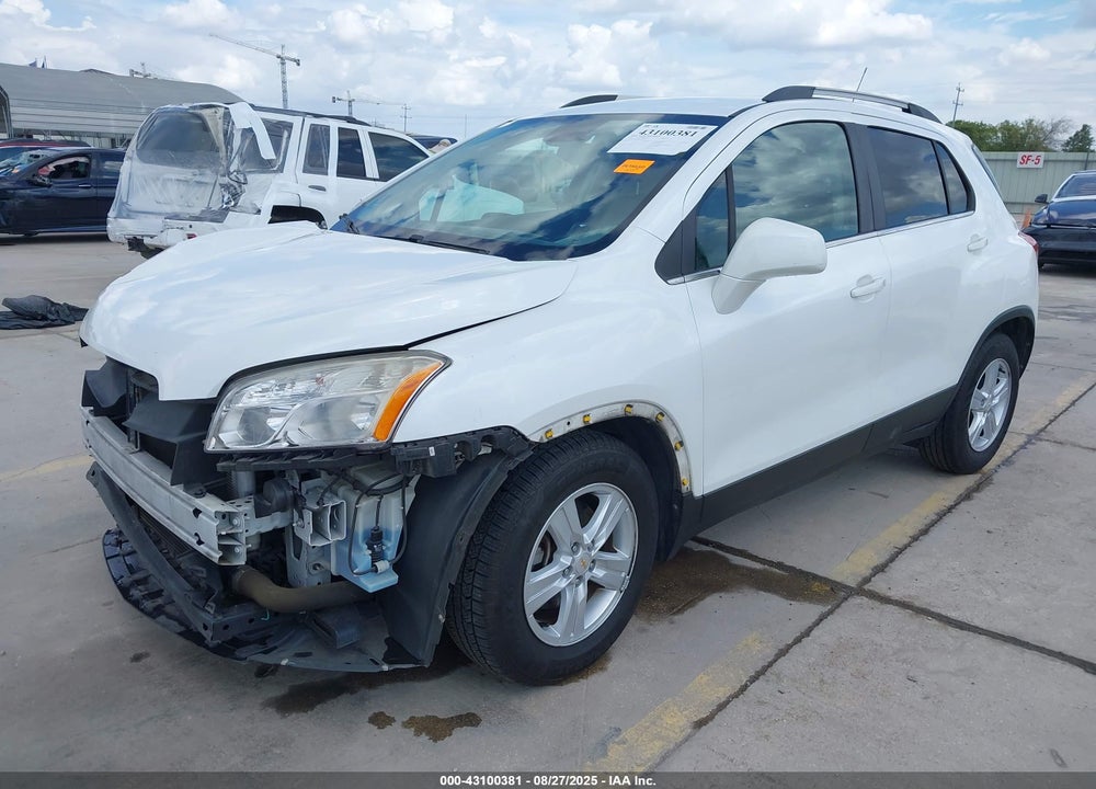 2016 CHEVROLET TRAX LT VIN: KL7CJLSBXGB633711
