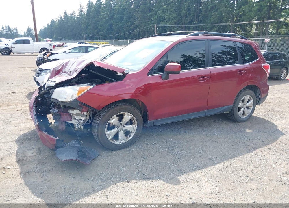 2015 SUBARU FORESTER VIN: JF2SJAHC4FH810723