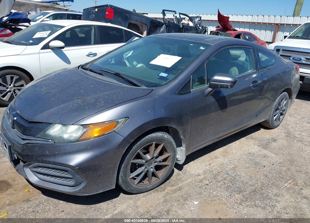 2014 HONDA CIVIC VIN: 2HGFG3B58EH524551