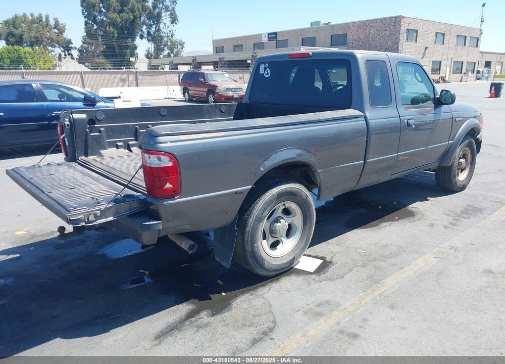 2004 FORD RANGER EDGE VIN: 1FTYR14E24PB62701