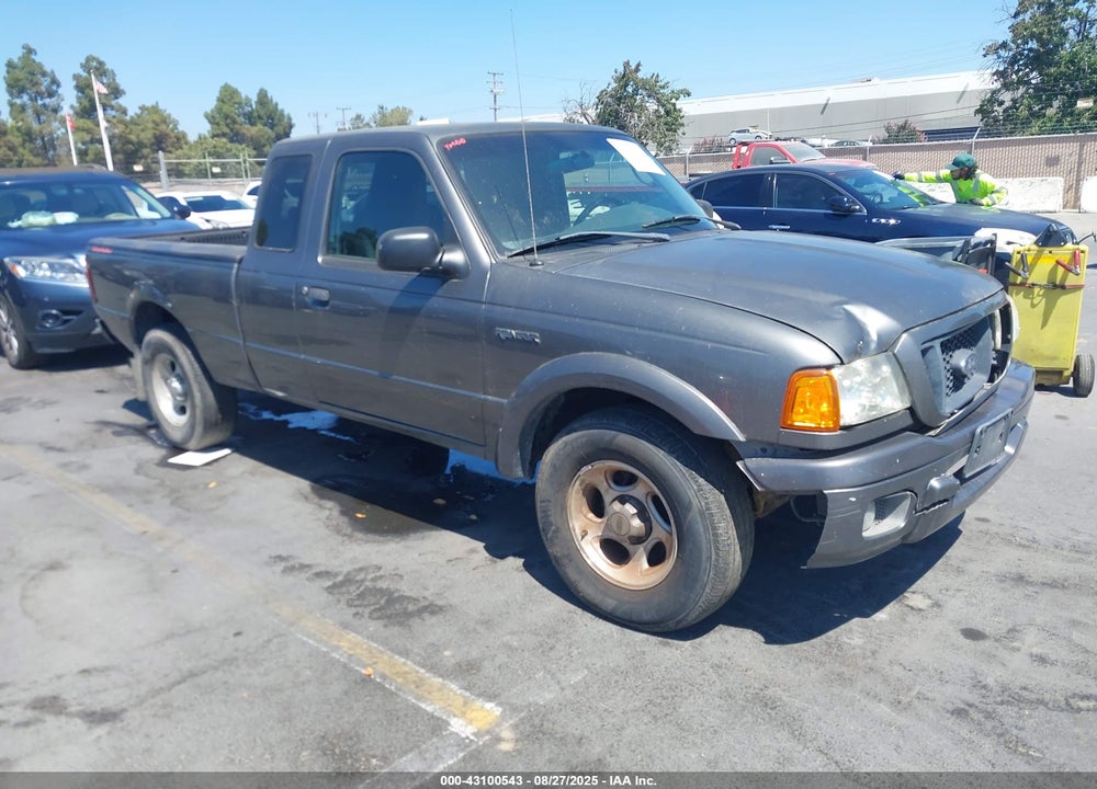 2004 FORD RANGER EDGE VIN: 1FTYR14E24PB62701