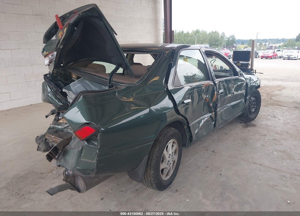 1999 TOYOTA CAMRY XLE V6 VIN: JT2BF28K9X0149017