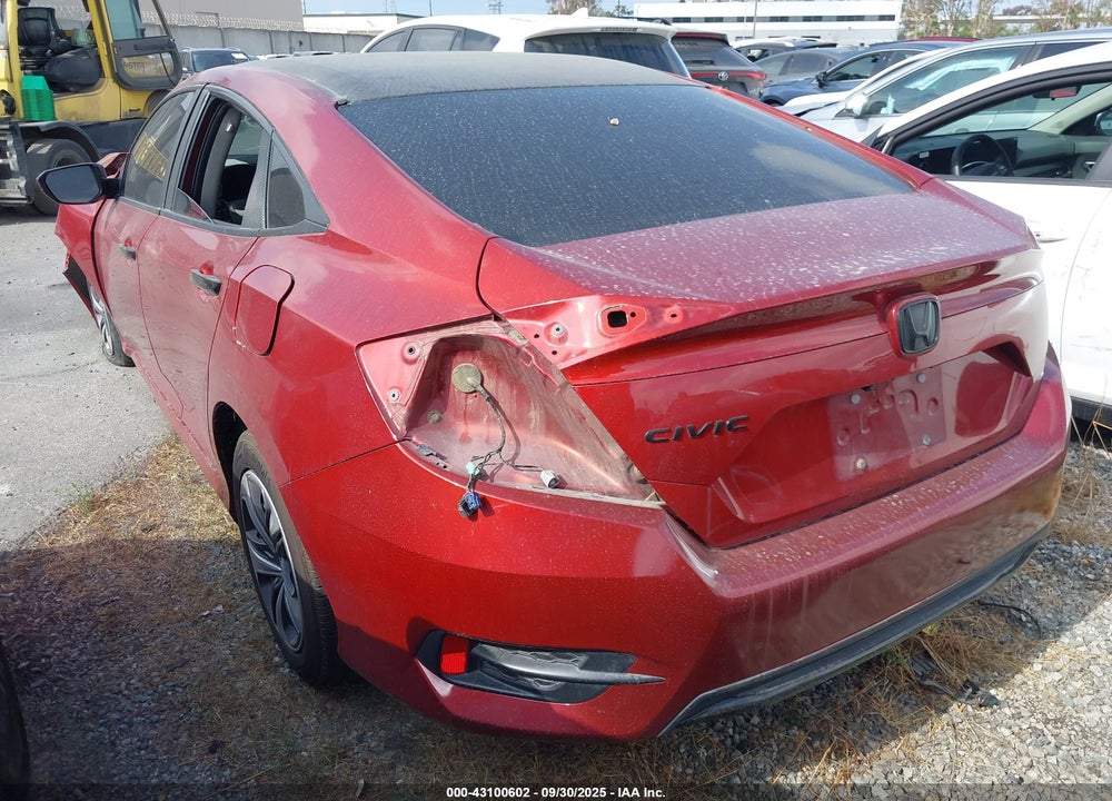 2020 HONDA CIVIC VIN: 19XFC2F62LE203461