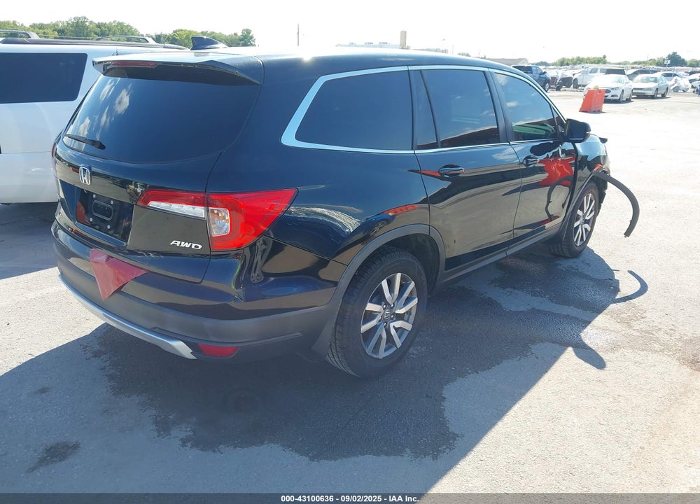 2019 HONDA PILOT VIN: 5FNYF6H47KB009018
