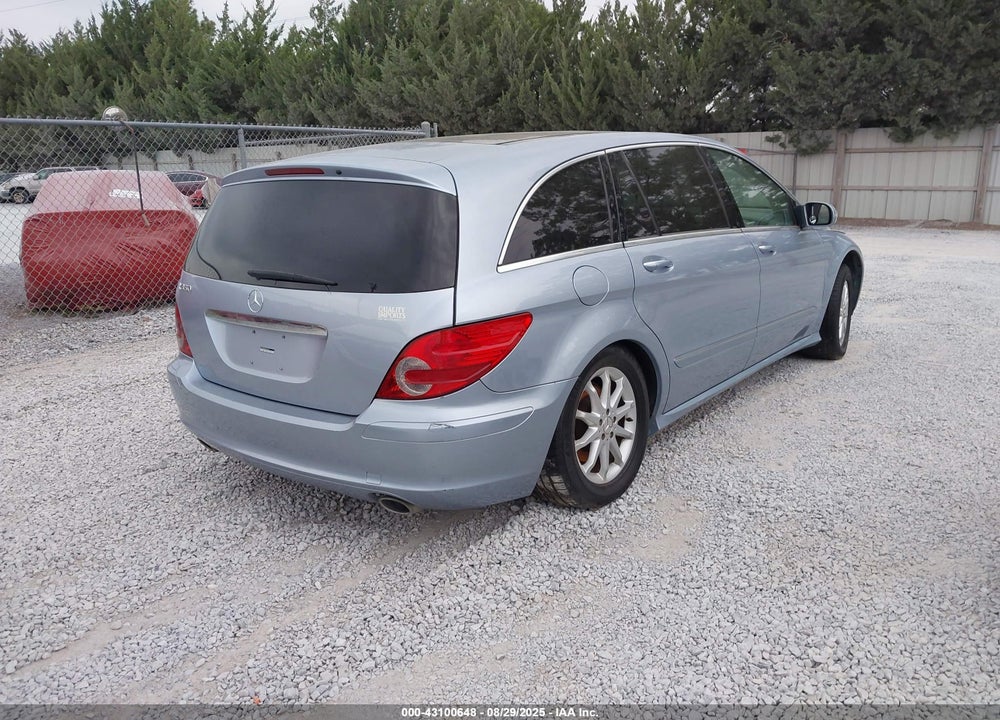 2006 MERCEDES-BENZ R 350 4MATIC VIN: 4JGCB65E36A016237