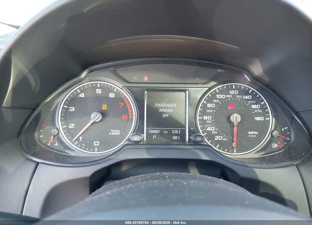 2012 AUDI Q5 VIN: WA1LFAFP4CA126327