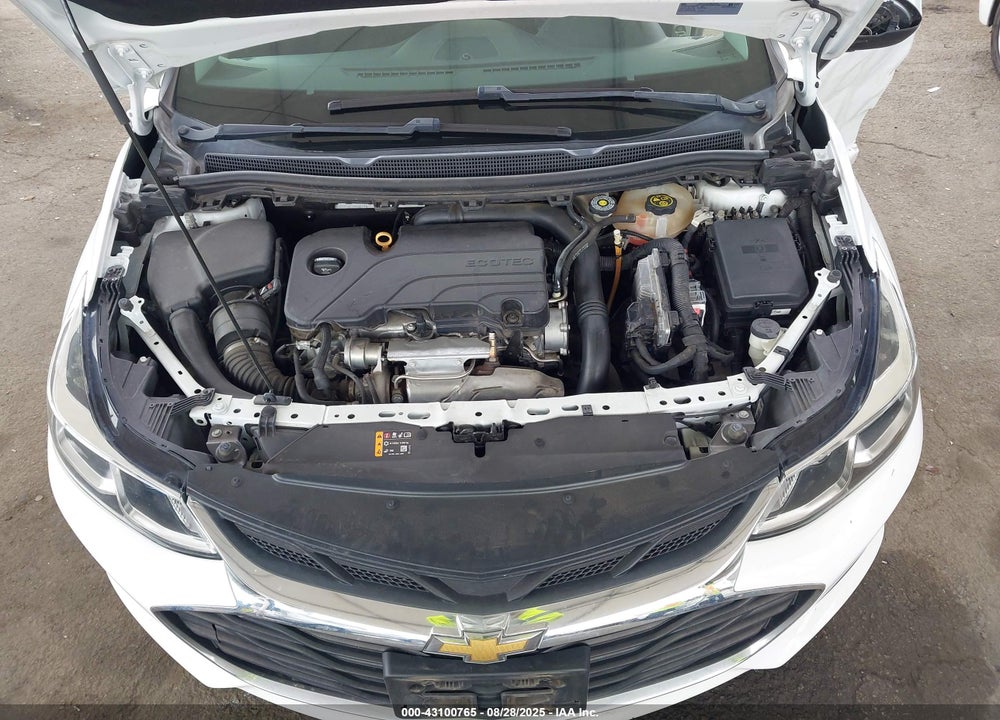 2019 CHEVROLET CRUZE VIN: 3G1BC6SM1KS546877