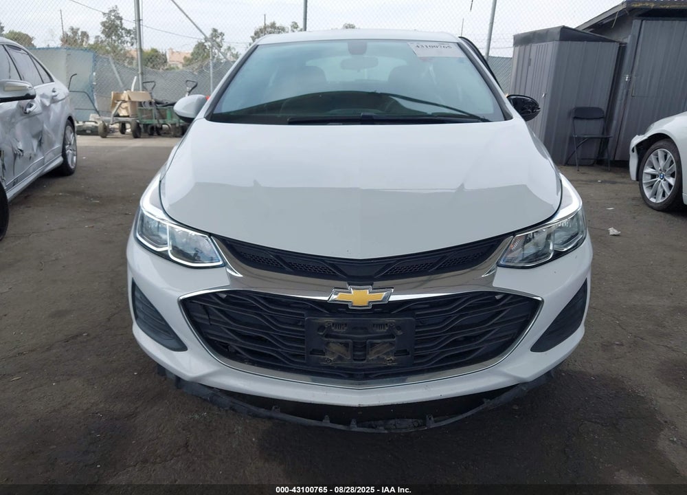 2019 CHEVROLET CRUZE VIN: 3G1BC6SM1KS546877