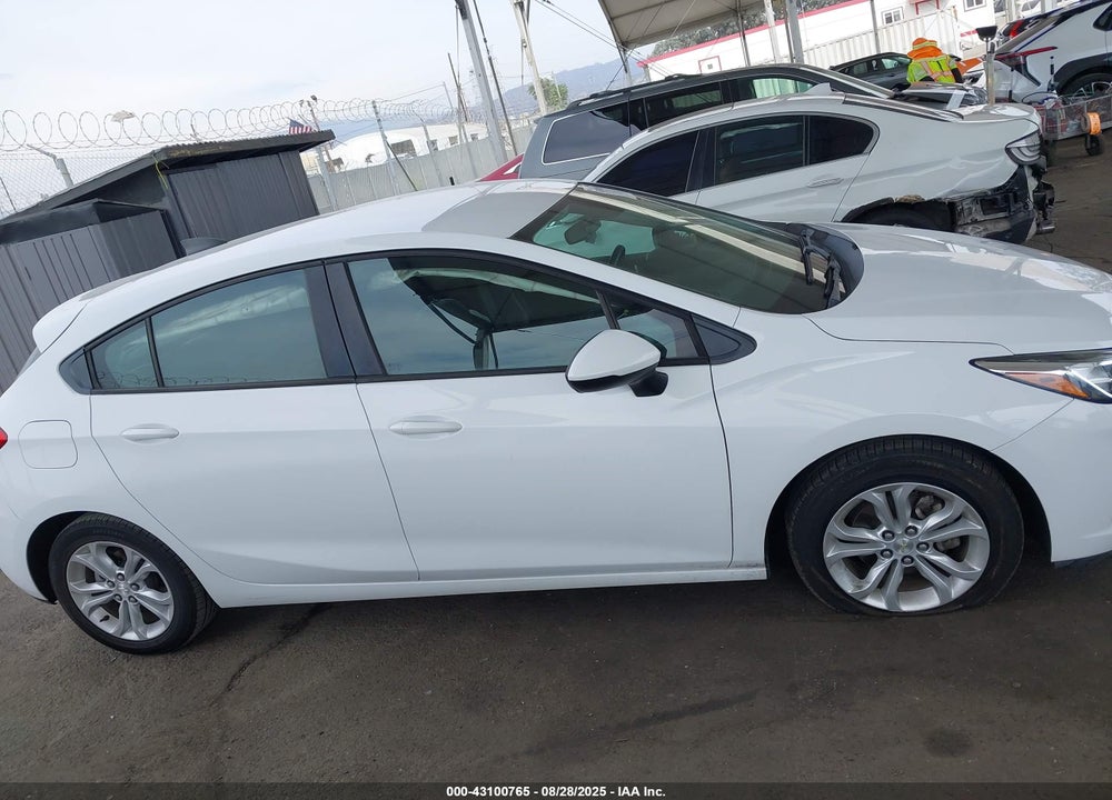 2019 CHEVROLET CRUZE VIN: 3G1BC6SM1KS546877