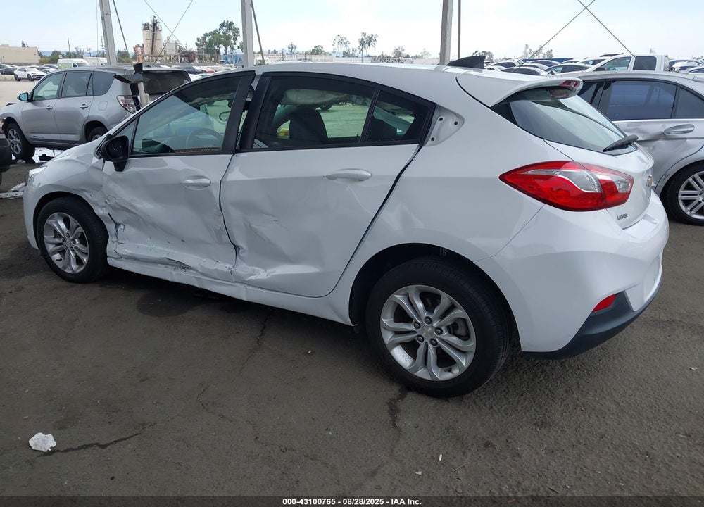 2019 CHEVROLET CRUZE VIN: 3G1BC6SM1KS546877