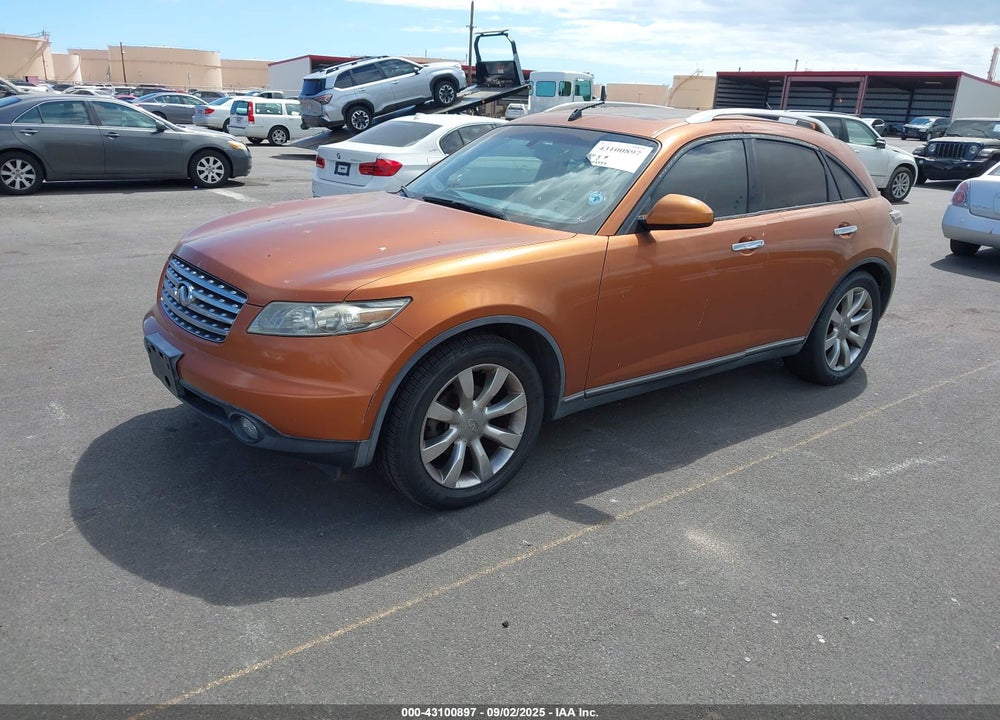 2004 INFINITI FX35 VIN: JNRAS08U44X100654