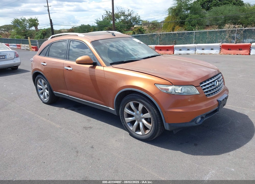 2004 INFINITI FX35 VIN: JNRAS08U44X100654