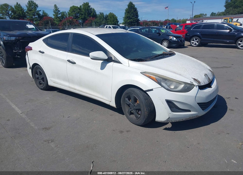 2014 HYUNDAI ELANTRA SE VIN: 5NPDH4AE1EH524022