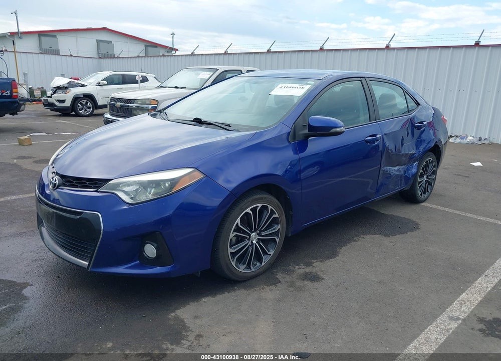 2014 TOYOTA COROLLA VIN: 2T1BURHE7EC133305