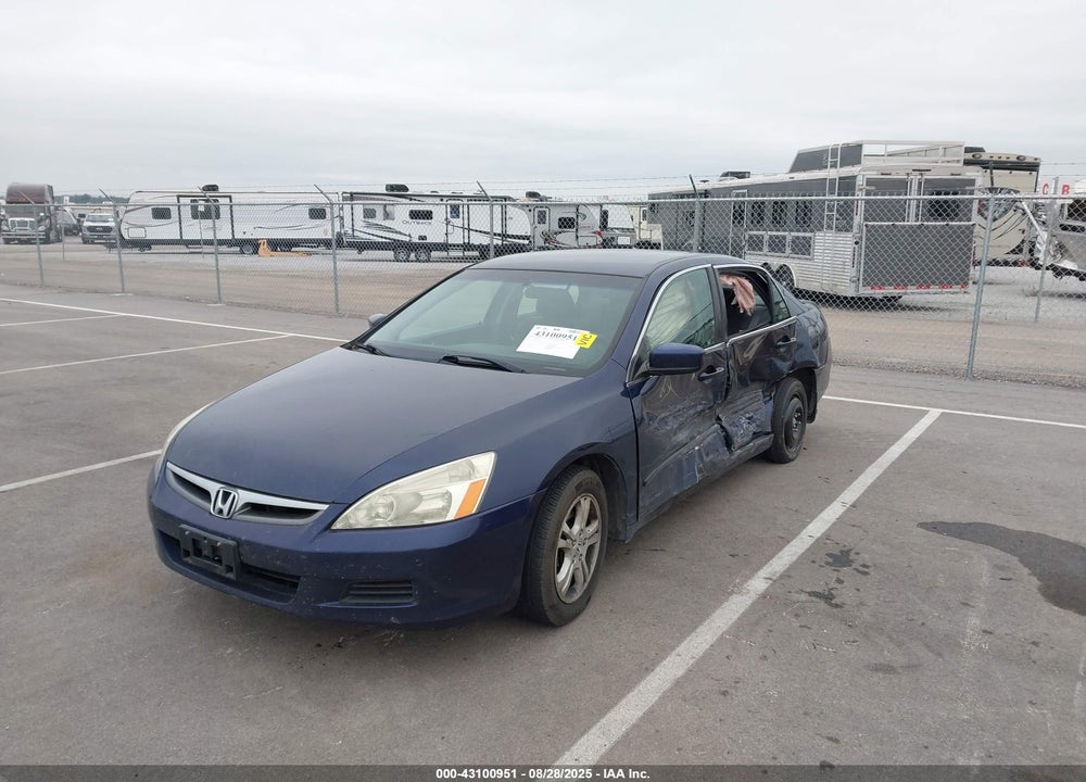 2007 HONDA ACCORD 2.4 SE VIN: JHMCM563X7C010851