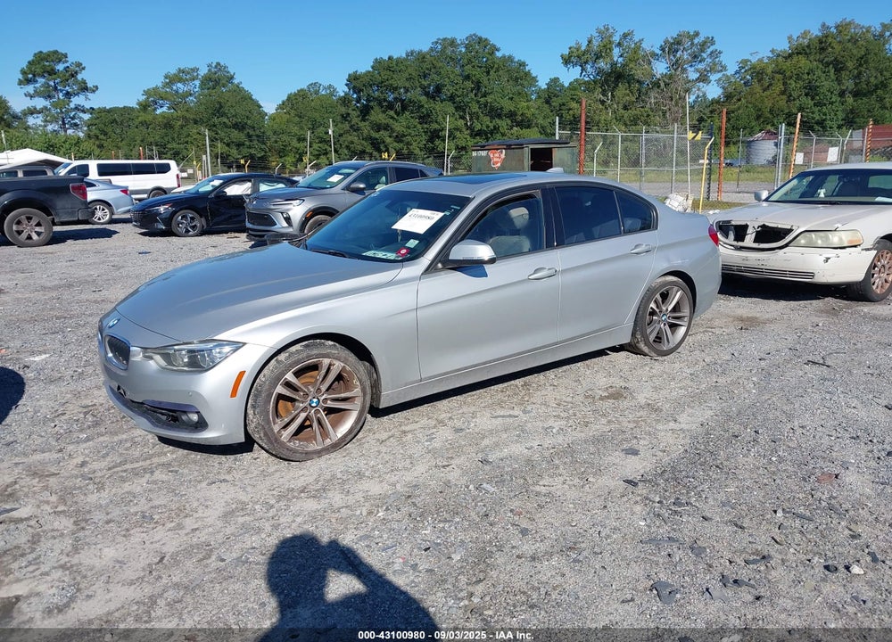 2016 BMW 3 SERIES VIN: WBA8E9G53GNT83078