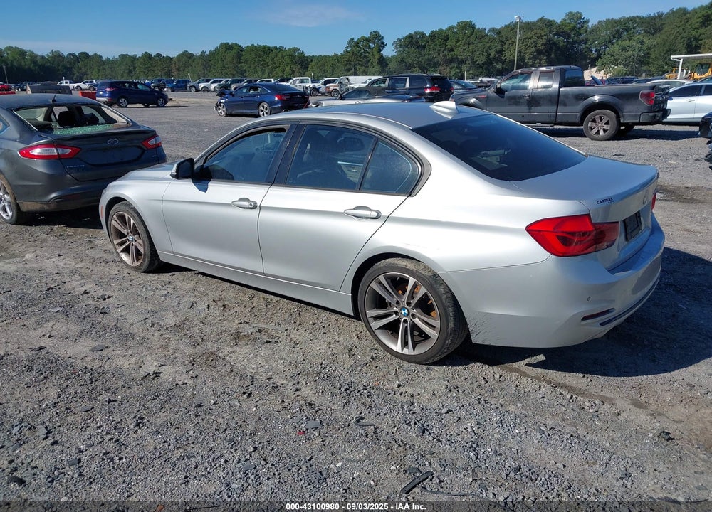 2016 BMW 3 SERIES VIN: WBA8E9G53GNT83078