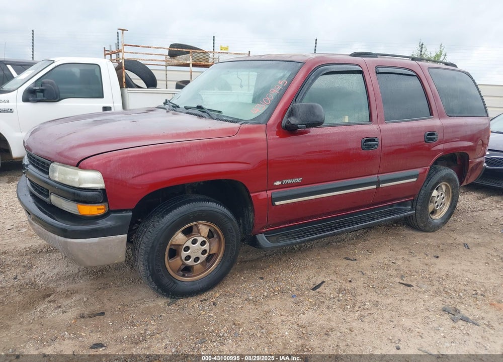 2003 CHEVROLET TAHOE LS VIN: 1GNEC13V93J192602