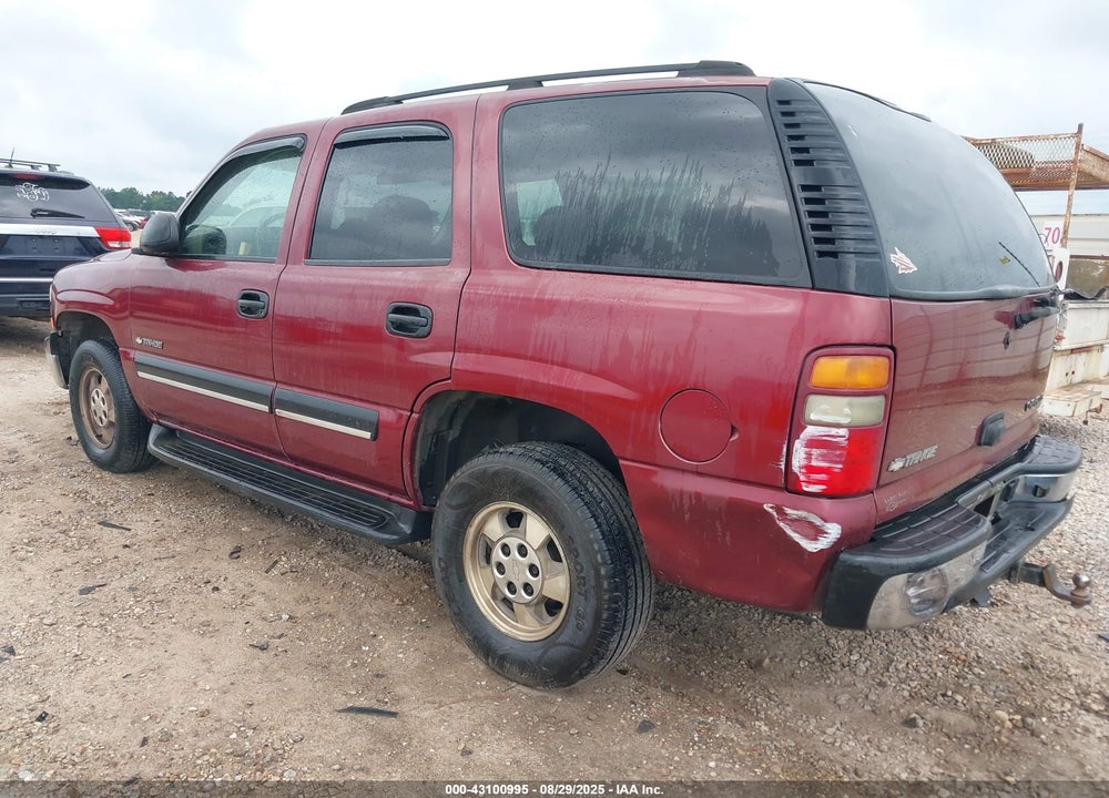 2003 CHEVROLET TAHOE LS VIN: 1GNEC13V93J192602