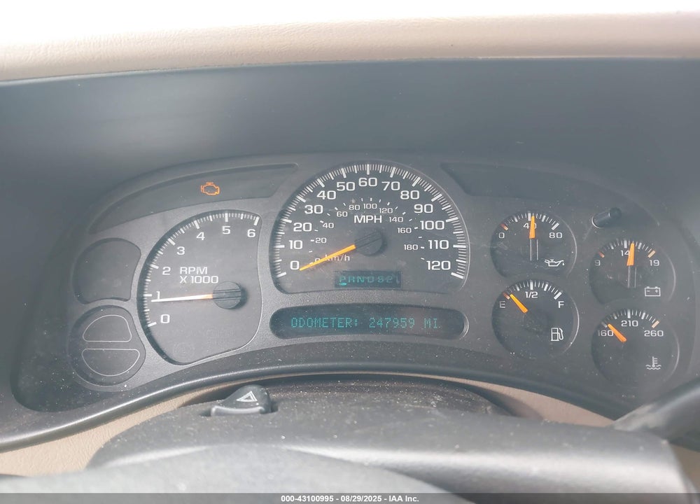 2003 CHEVROLET TAHOE LS VIN: 1GNEC13V93J192602