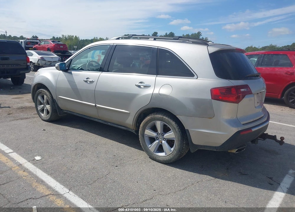 2013 ACURA MDX VIN: 2HNYD2H21DH501497