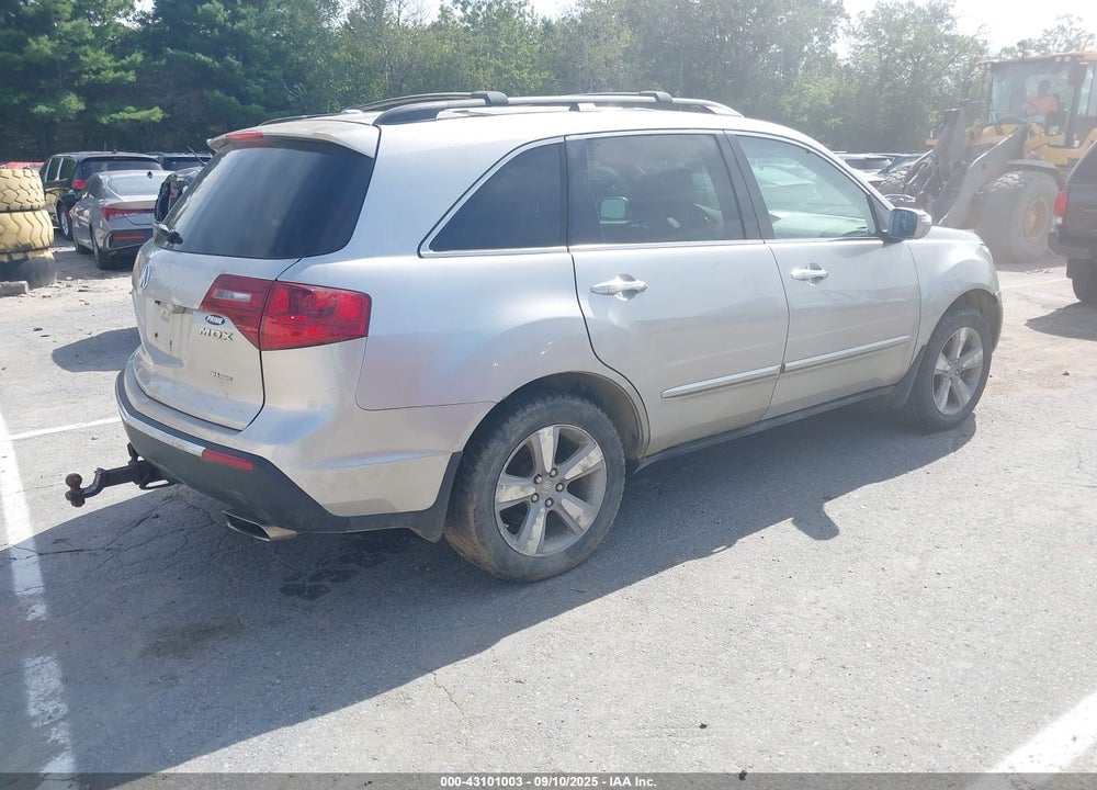 2013 ACURA MDX VIN: 2HNYD2H21DH501497
