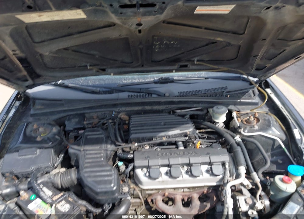 2005 HONDA CIVIC LX VIN: 2HGES16635H627104