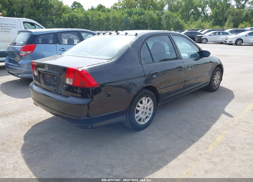 2005 HONDA CIVIC LX VIN: 2HGES16635H627104