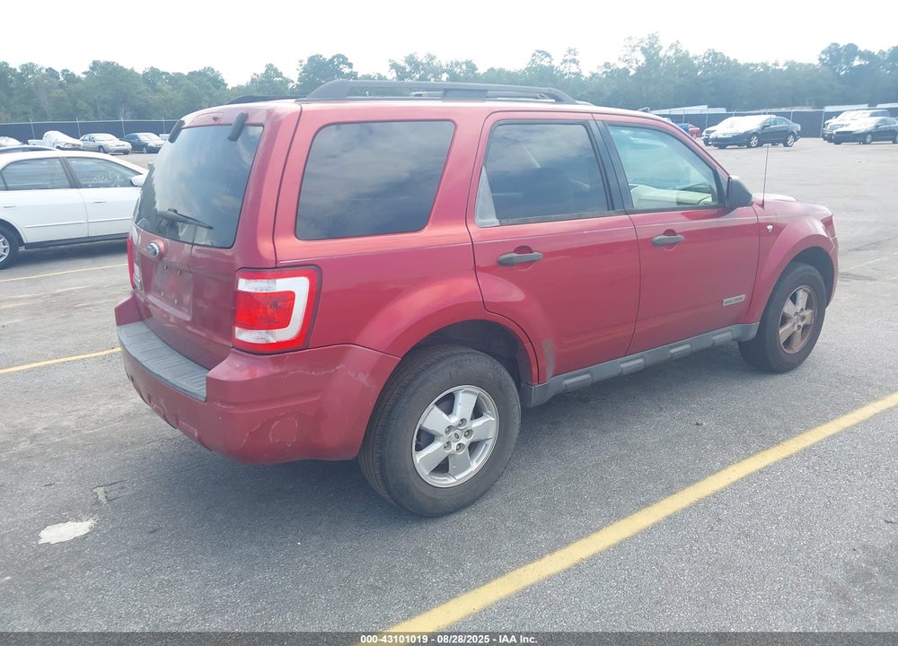 2008 FORD ESCAPE VIN: 1FMCU03168KA88229