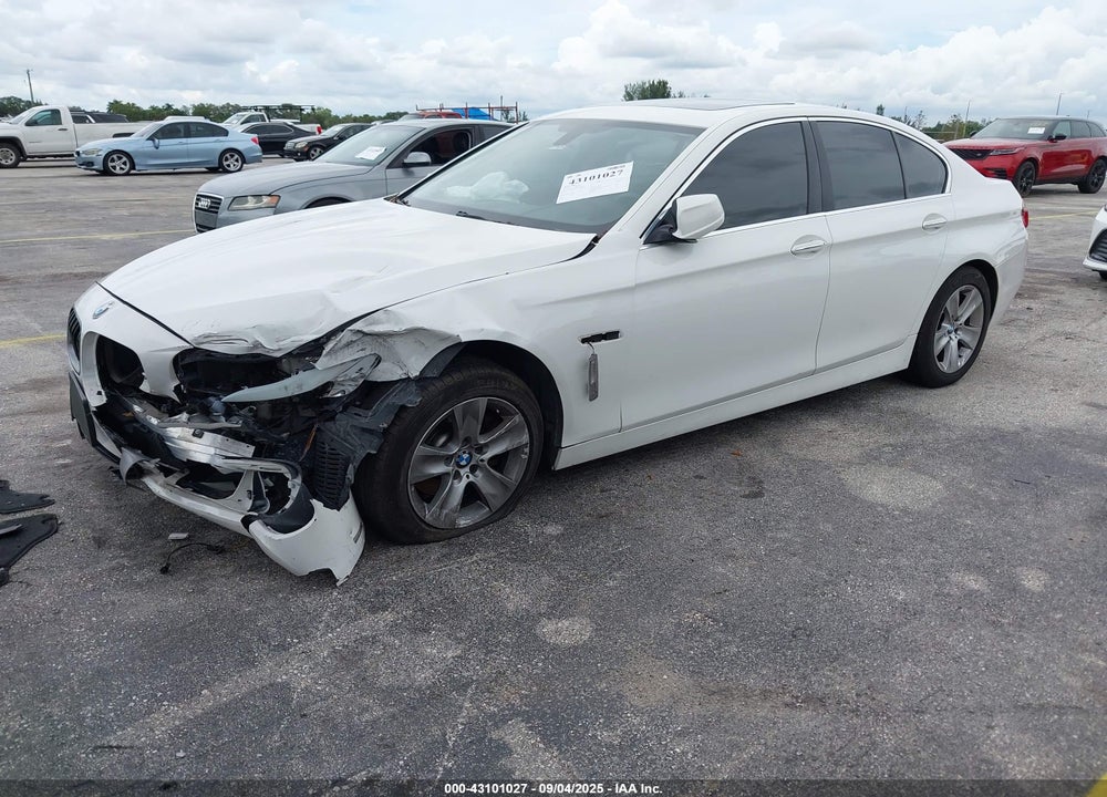 2013 BMW 5 SERIES VIN: WBAXG5C50DDY37857