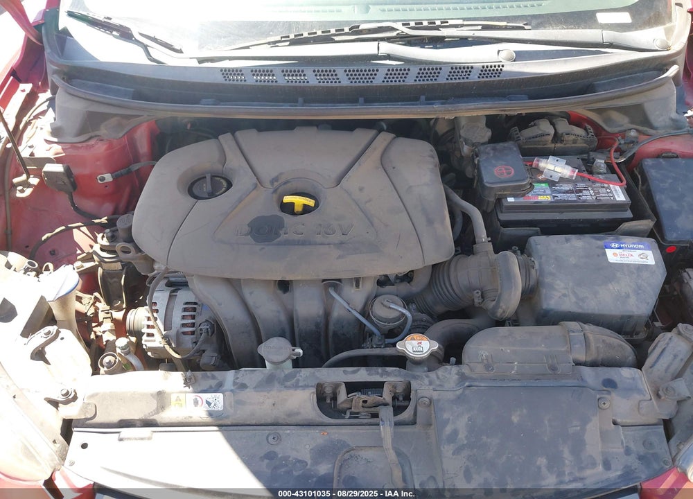 2015 HYUNDAI ELANTRA LIMITED VIN: KMHDH4AE9FU381548