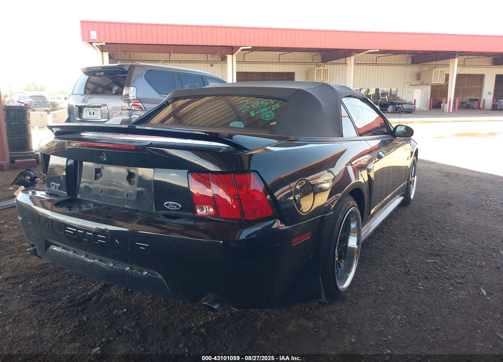 2000 FORD MUSTANG GT VIN: 1FAFP45X0YF268144