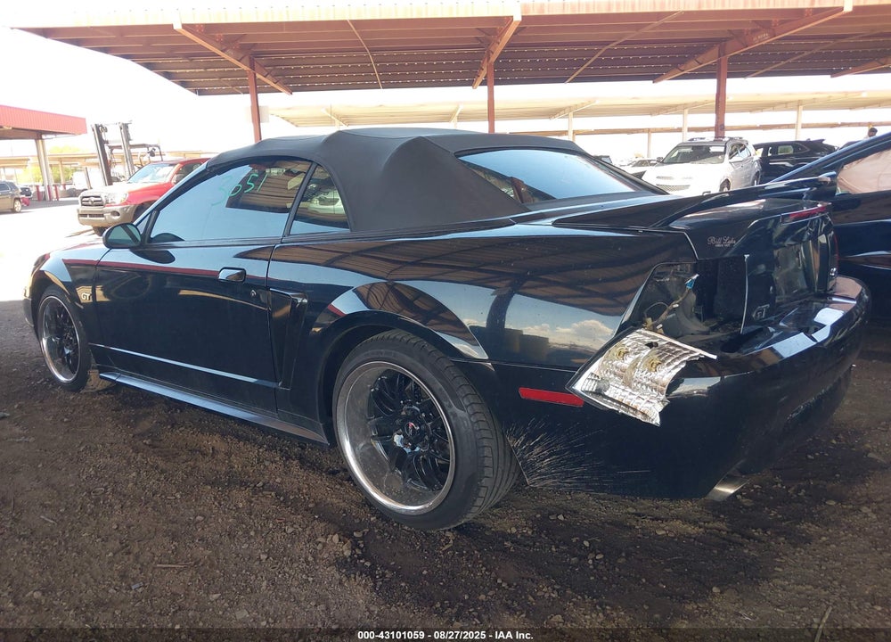 2000 FORD MUSTANG GT VIN: 1FAFP45X0YF268144