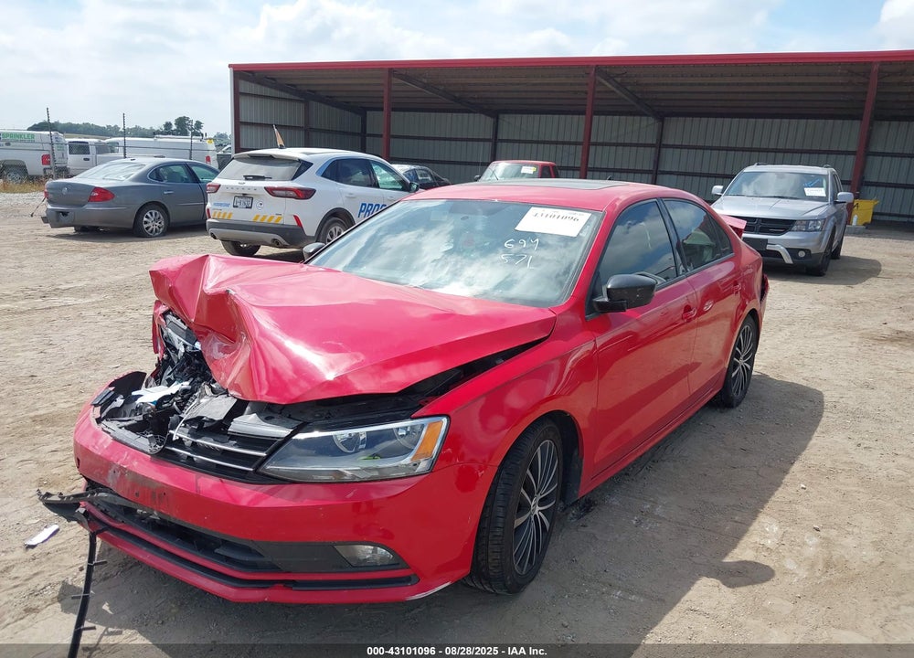 2015 VOLKSWAGEN JETTA VIN: 3VWD17AJXFM400391
