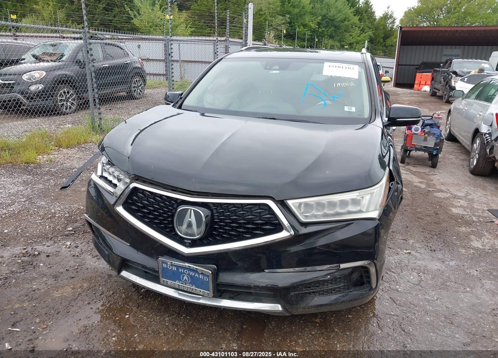 2017 ACURA MDX VIN: 5FRYD4H93HB041803