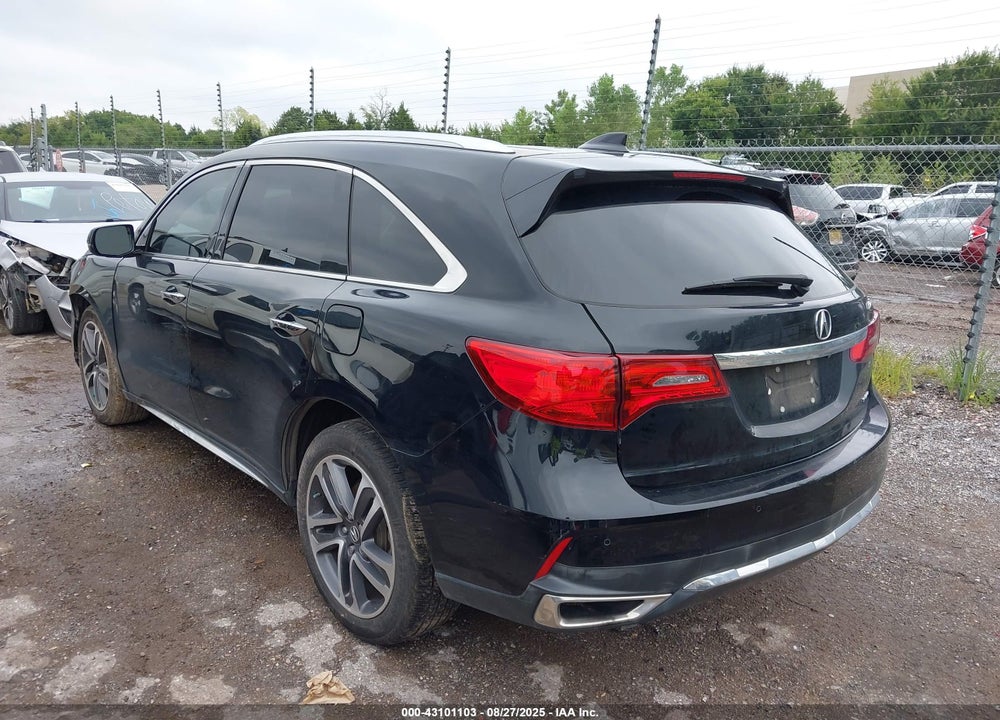 2017 ACURA MDX VIN: 5FRYD4H93HB041803
