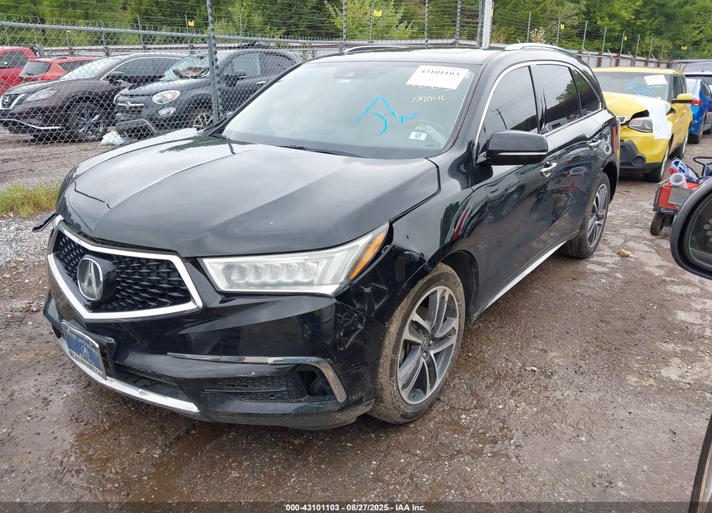 2017 ACURA MDX VIN: 5FRYD4H93HB041803