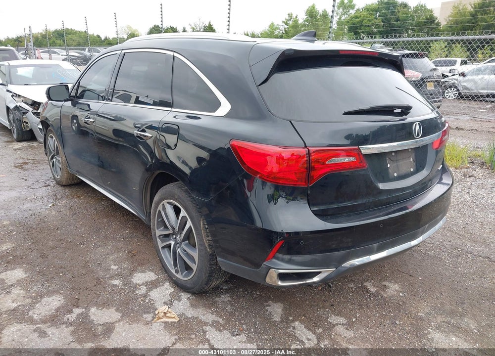 2017 ACURA MDX VIN: 5FRYD4H93HB041803