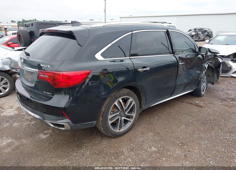 2017 ACURA MDX VIN: 5FRYD4H93HB041803