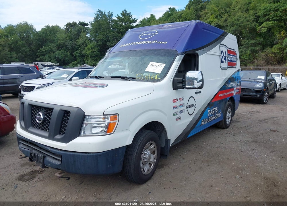 2014 NISSAN NV CARGO NV2500 HD VIN: 1N6AF0LY3EN110892