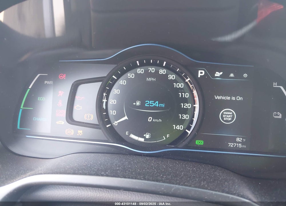 2017 HYUNDAI IONIQ HYBRID VIN: KMHC85LC9HU051344