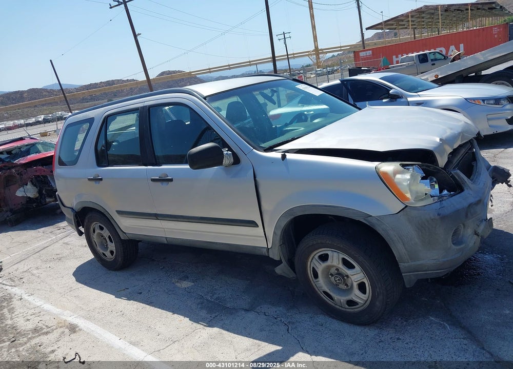 2005 HONDA CR-V LX VIN: JHLRD68595C009576